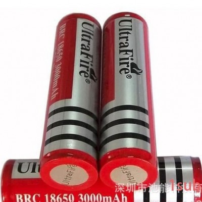 强光手电筒充电电池，18650锂足容1200MAH