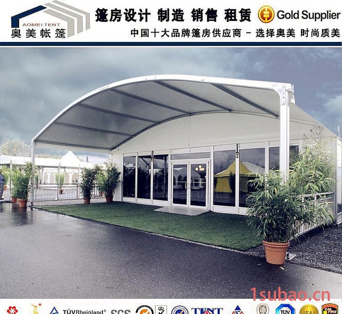 福建欧式帐篷商 白色铝合金车展帐篷搭建 户外庆典帐篷图3