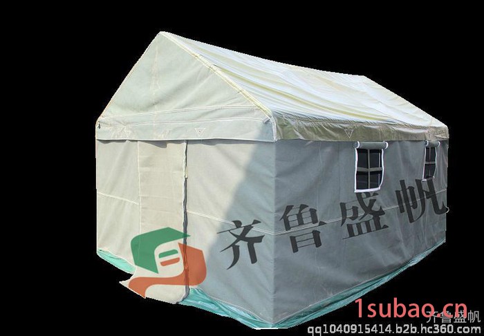 帐篷厂家帆布住人帐篷、工地施工用帐篷、篷布【批量供应】图2