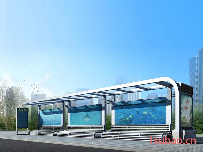 【 江苏飞通 】上海厂家顶棚公交站台候车亭定制 候车亭遮阳棚膜结构 交通设施图8