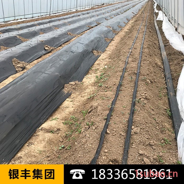 华丰新料PE黑色 地膜 农用塑料黑薄膜蔬菜温室遮光大棚膜除草膜图4