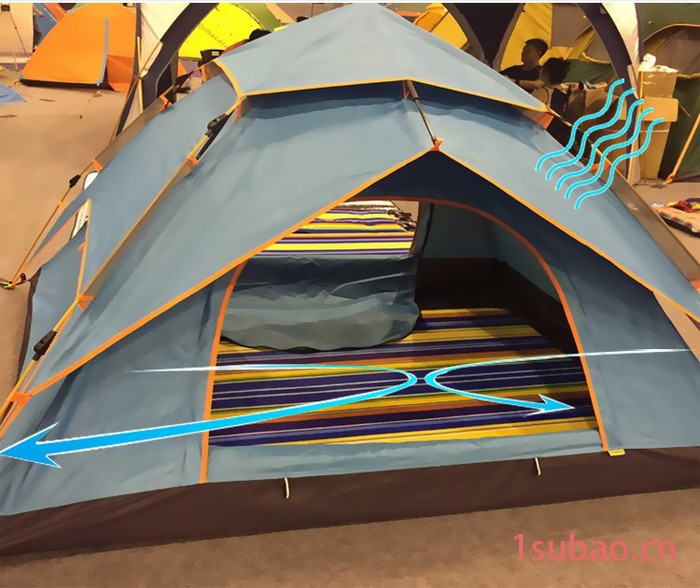 齐鲁盛帆TXZ-0002旅游帐篷骑行帐篷野餐帐篷登山帐篷图5