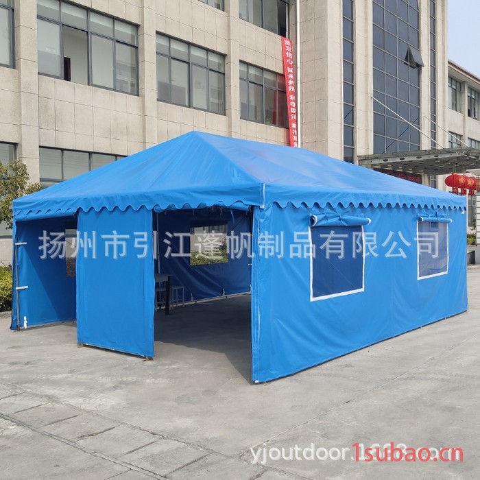 引江 蓝色防疫安检救灾学校帐篷图2