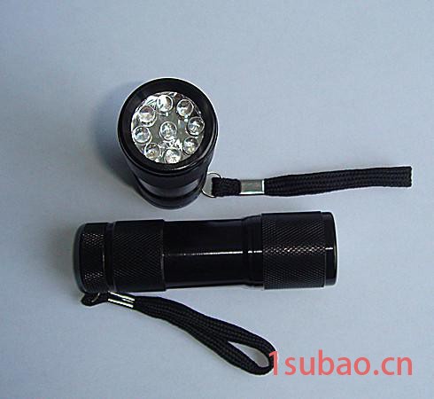 395-400nm 9灯紫光手电筒【验钞/钓鱼照漂/照痕迹/美甲】图3
