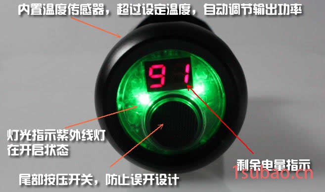 LUYOR-365L大面积紫外线手电筒图2