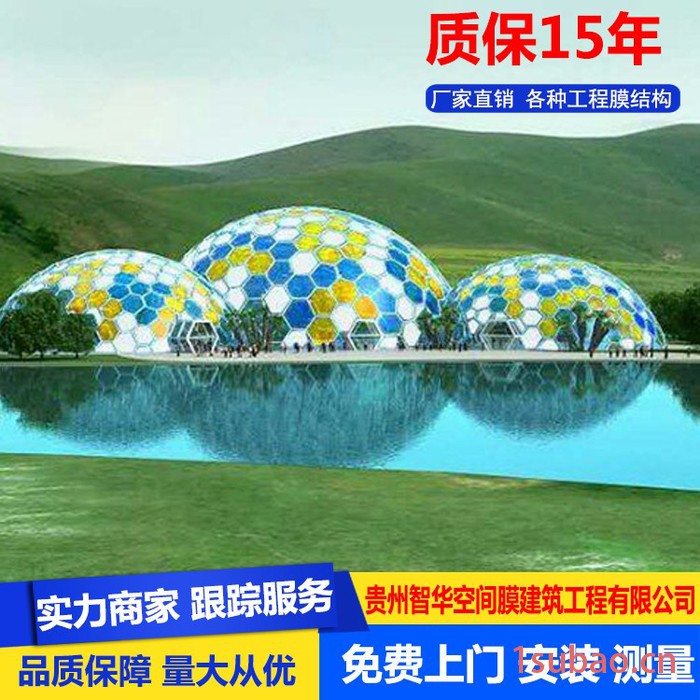膜结构停车棚遮阳棚屋顶顶棚建筑小区入口车库出入口阳光板车棚膜结构图2