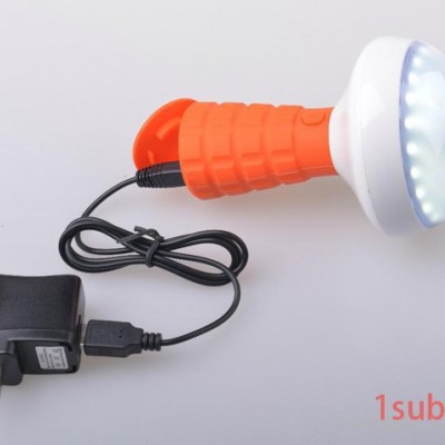 球泡灯手电筒 手持式led灯泡 应急求救信号灯