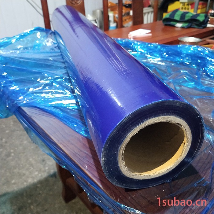 叶丰 缠绕膜 铝材pe蓝色保护膜蓝色 PE保护膜玻璃保护膜 铝板保护膜 **拉伸缠绕膜图6