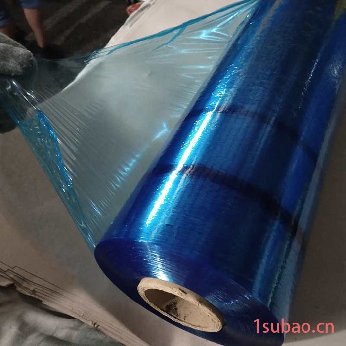 叶丰 缠绕膜 铝材pe蓝色保护膜蓝色 PE保护膜玻璃保护膜 铝板保护膜 **拉伸缠绕膜图5