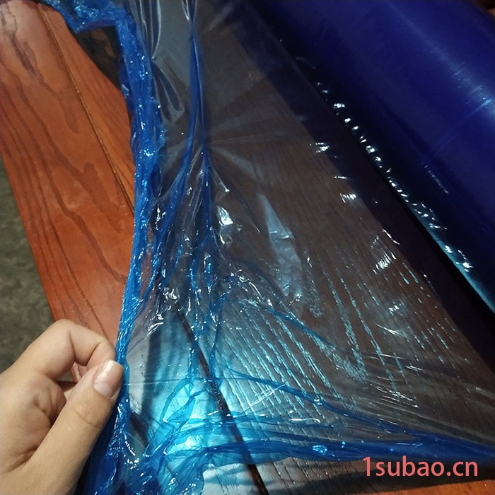 叶丰 缠绕膜 铝材pe蓝色保护膜蓝色 PE保护膜玻璃保护膜 铝板保护膜 **拉伸缠绕膜图3