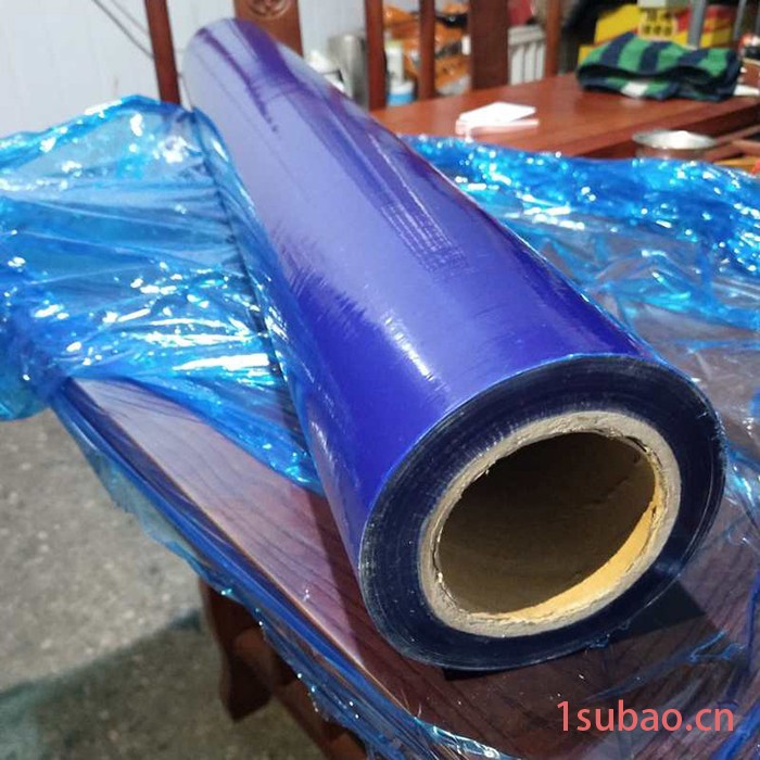叶丰 缠绕膜 铝材pe蓝色保护膜蓝色 PE保护膜玻璃保护膜 铝板保护膜 **拉伸缠绕膜图2