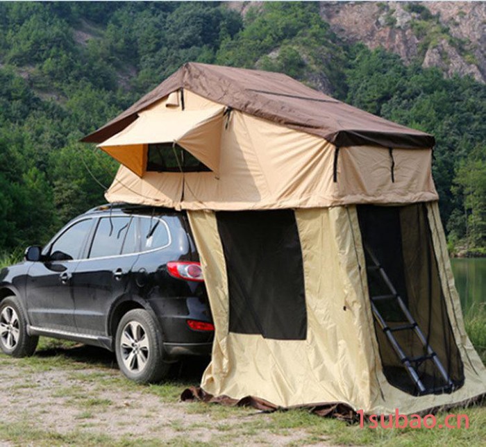 柏拉途户外远途自驾游露营车顶帐篷 双人户外防风防雨防虫帐篷
