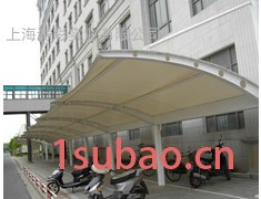 涛彩遮阳棚膜结构 膜结构汽车停车棚.专业户外遮阳棚/景观水体图2