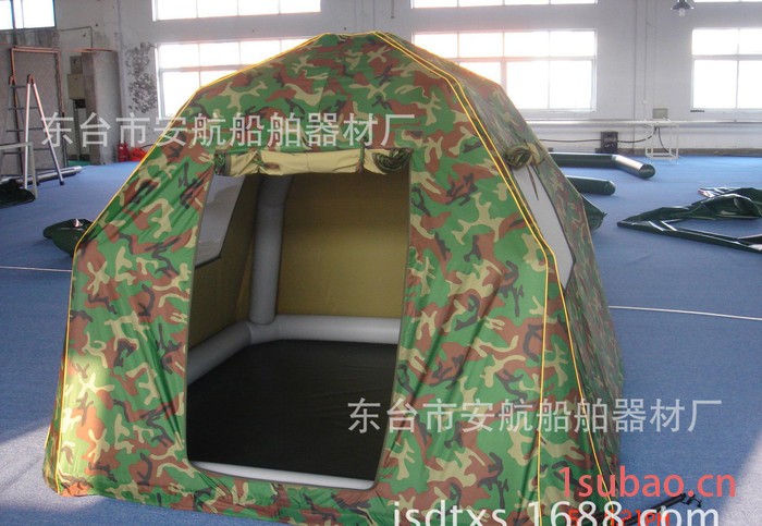 单人，双人型野外营充气帐篷   军民用野外式充气型气胀帐篷
