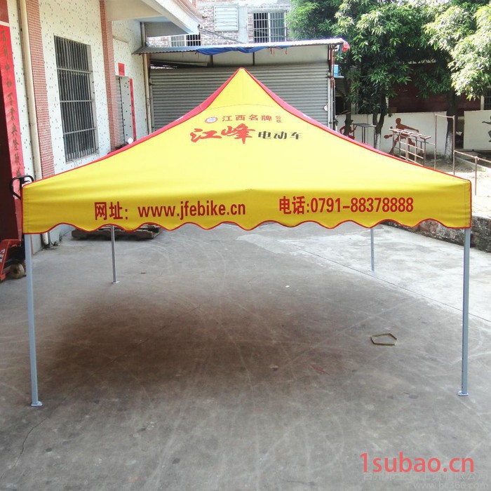 台州** 市场摆摊 广告展览帐篷 可伸缩户外野营帐篷 3m*3m*15kg图3