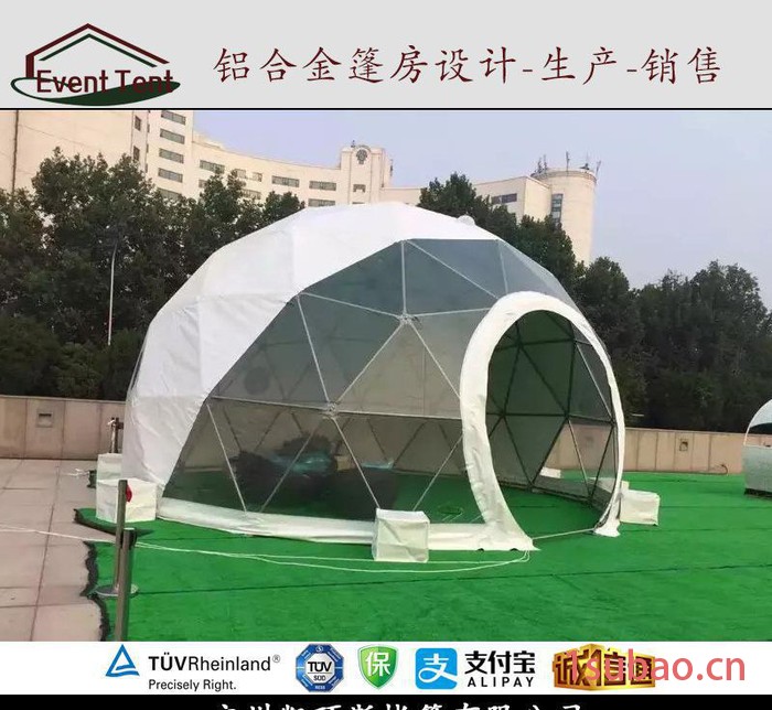 篷房生产 贵州安顺六盘水 欧式尖顶 球形 人字顶仓储帐篷安装图2