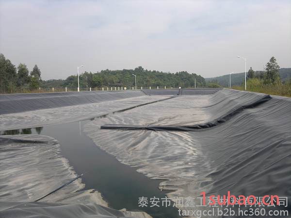 泰安润鑫 养殖护坡保护膜 厂家直供 排水板 0.5mm 藕池养殖膜 防渗土工膜蓄水池土工膜 定制生产 量大价优图3