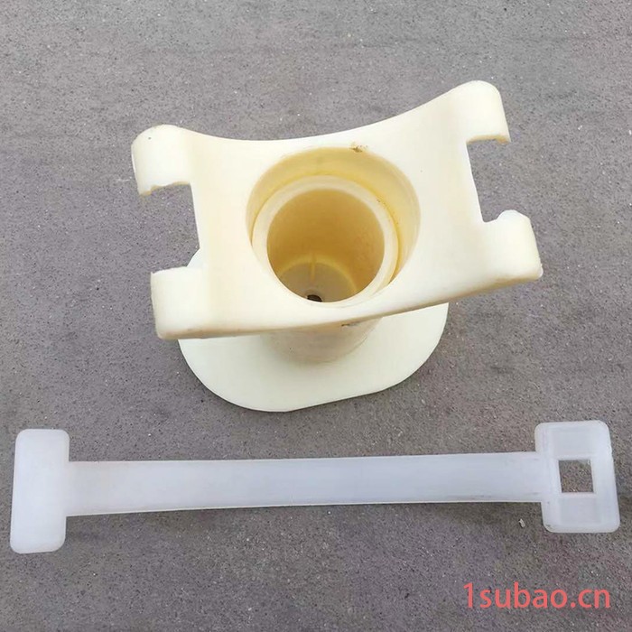 ABS可调式支架DN50（φ63） ABS可调式管托 带扎带 型号齐全可定制 ABS管件图5