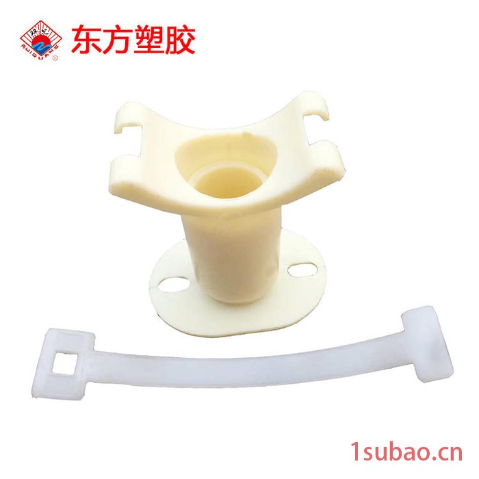 ABS可调式支架DN50（φ63） ABS可调式管托 带扎带 型号齐全可定制 ABS管件图2