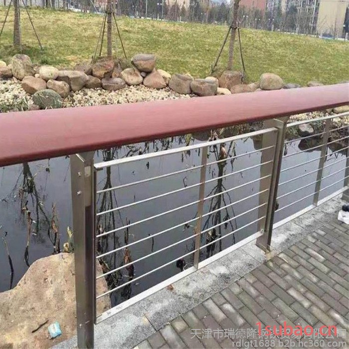 绳索护栏 现货不锈钢扶手防古栏杆 绳索护栏价格 公司 天津瑞德隆图3