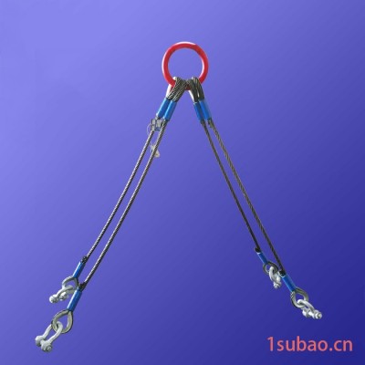天津恒信绳索 四肢吊索具 长度可定制 良心打造钢丝绳吊机压多肢吊索具索厂家直供