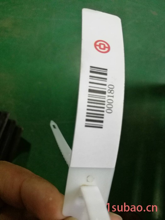 物流扎带 ,一次性条码扎带,标签扎带图3