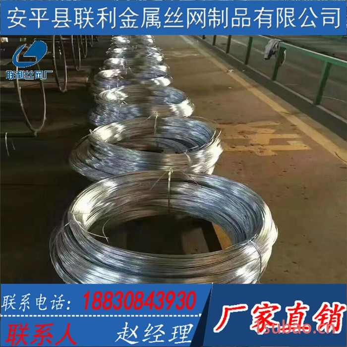 联利销售工艺镀锌丝 细镀锌铁丝扎线扎带 可调直裁断 尺寸按要求定做图2