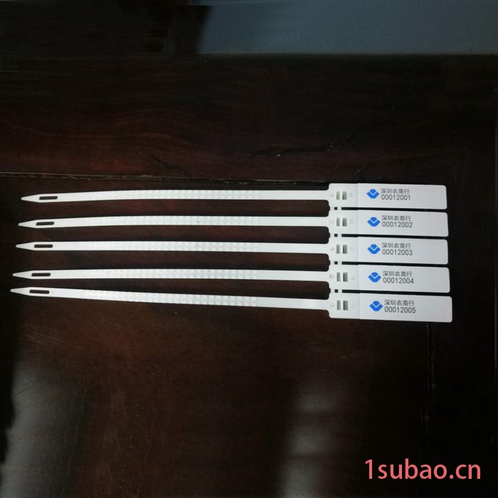 直销 一次性塑料封条标牌扎带标签封条封签铅封安全防盗封签图3