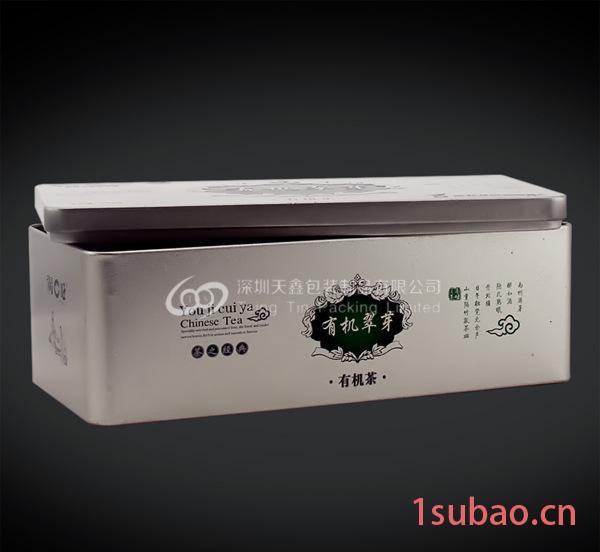 袋装茶叶铁盒定制 长方形茶叶包装 袋装茶叶包装铁罐图2