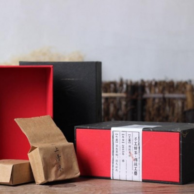 环保特种纸 茶叶包装 茶叶罐盒 无字通用 可贴 古树 黑 金