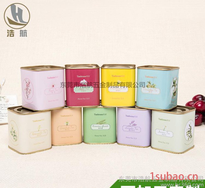 热卖新品 马口铁罐茶叶罐 圆形金属盒 茶叶包装铁盒