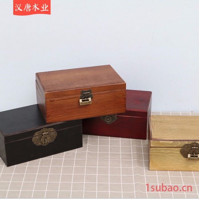 木盒包装/包装木盒定做实木包装礼盒定制加工厂家 茶叶包装盒定制图2