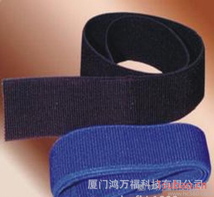 魔术贴现货可印刷LOGO尼龙材质的理线带 魔术贴扎带图2