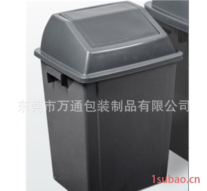 ****60L塑料垃圾桶 环保耐用室内垃圾桶 可丝印LO图3