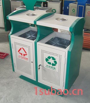 供应振华钢制分类垃圾桶 不锈钢分类垃圾桶