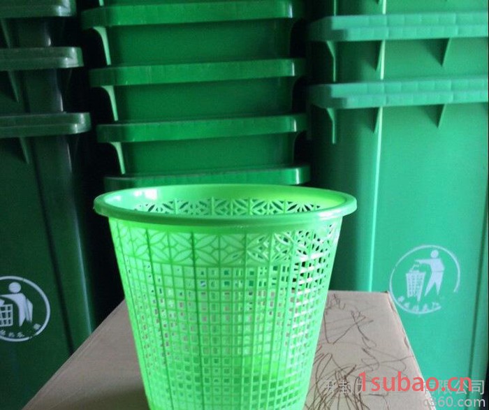 批发塑料无盖垃圾桶厨房废纸篓收纳杂物桶防臭
