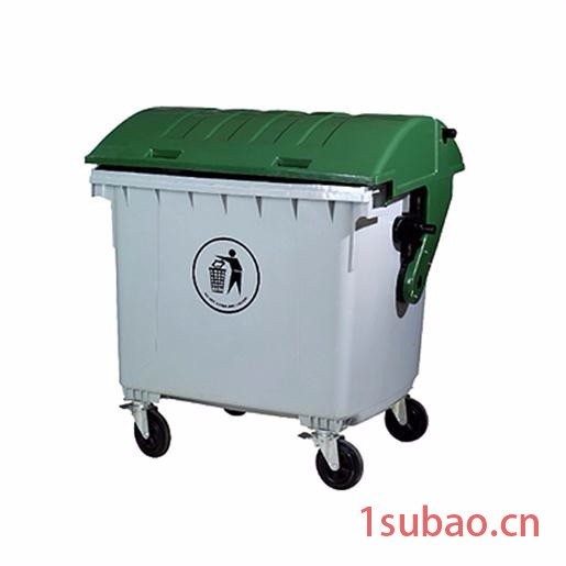 汕头惠州塑料垃圾桶设计找麦穗P-W101 1200L塑料垃圾桶厂家