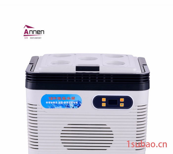 Anein安南PAS-18L 24V大卡车车载冰箱双制冷车家两用带静音型车载冰箱户外旅游专用保鲜小冰箱图3