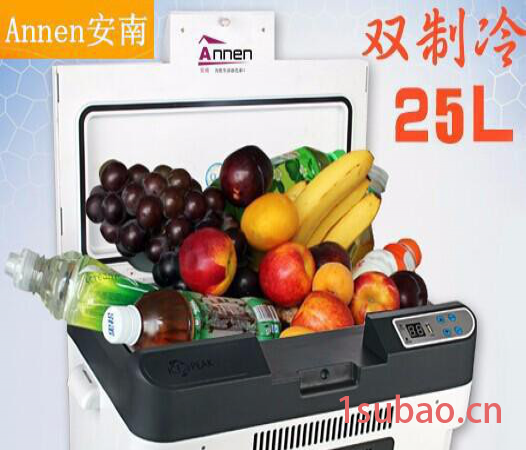 Anein安南PAS-25L 大货车卡车专用车载冰箱24V汽车冷热箱迷你小冰箱车家两用冰箱图3