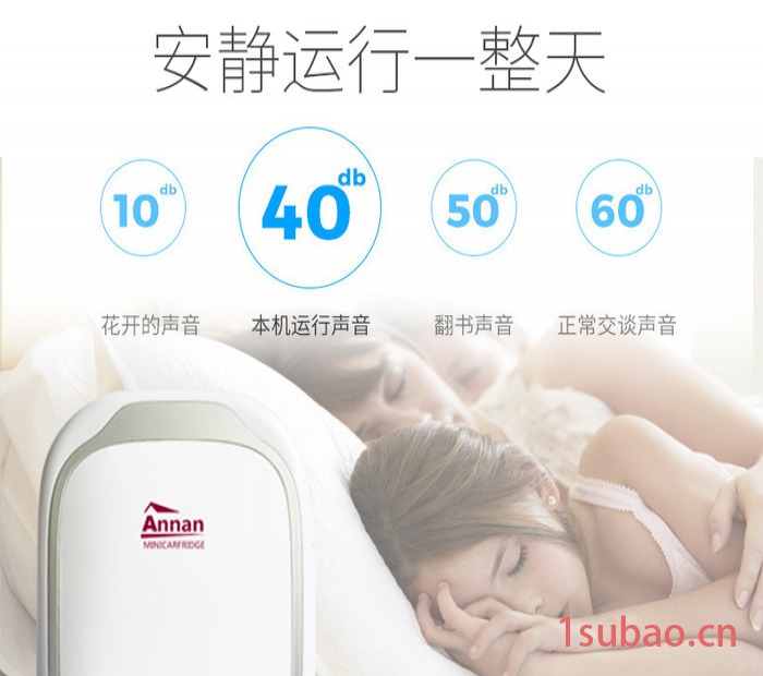 Annan安南PA-6L 迷你小冰箱电子冷暖箱化妆品小冰箱车家两用学生宿舍寝室制冷冷藏水果广东车载冰箱工厂厂家安南冰箱图6