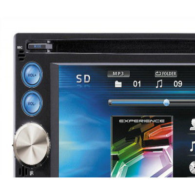 双锭车载通用KSD-6509Advd汽车导航/6.2寸dvd/划动触摸屏/带蓝牙/带IPOD