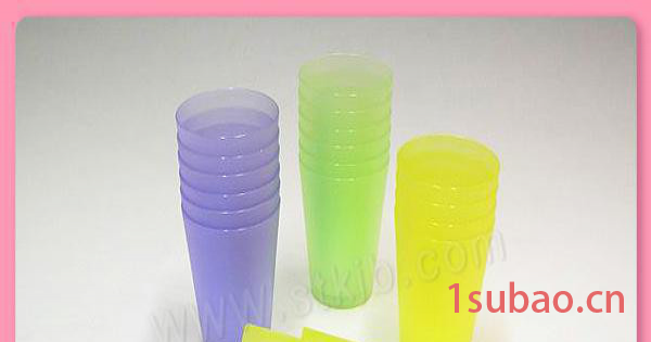 实宝小水杯，塑料水杯，水果杯(300ML)