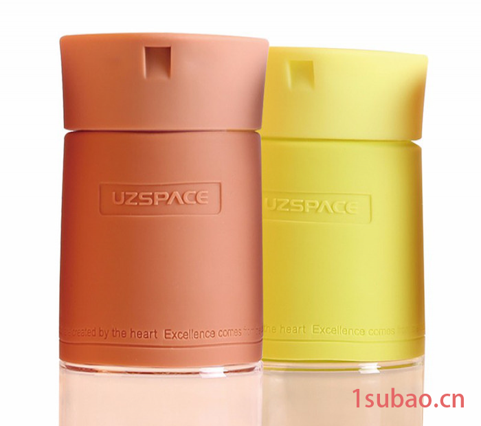 深圳UZSPACE 优之负离子微水杯可爱迷你萌小水壶女士学生儿童创意便携塑料瓶 5047-粉色200ML 不含双酚A图3