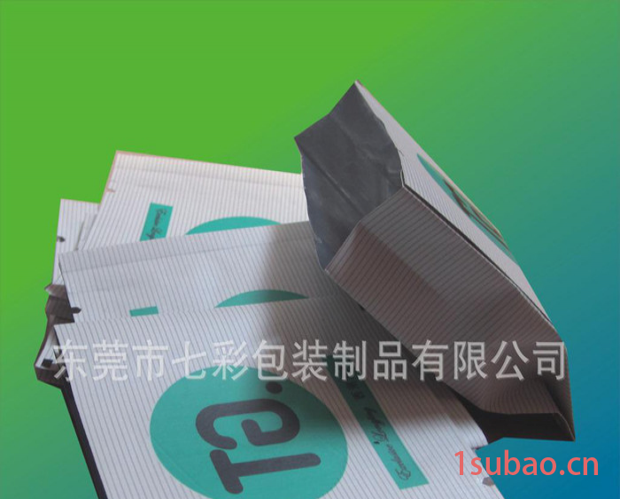 纸塑复合袋,铝塑包装袋,三边封拉链袋,铝箔袋 三边封拉链袋 纸塑图3