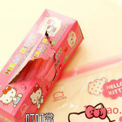 韩国进口 Hello Kitty 保鲜袋密封袋密实袋食品袋  KT211