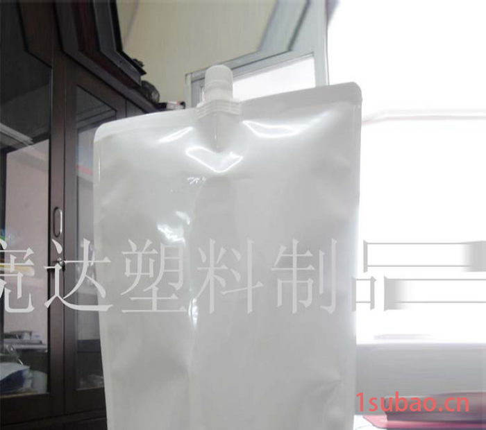 定制款吸嘴铝箔袋防静电抽真空防水袋自立吸嘴袋图2