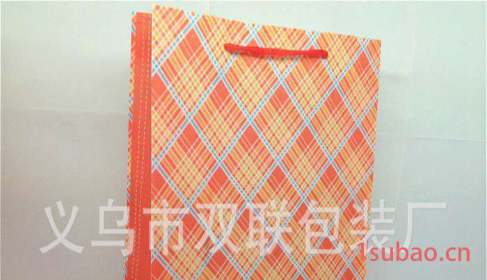 新款 批量可订做PP六角纹手提袋 服装提袋 食品袋图2