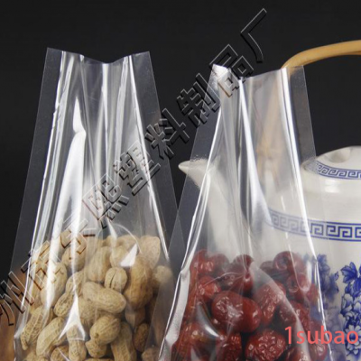 尼龙PE透明抽真空袋 真空包装袋 食品包装袋 塑料热封口袋1