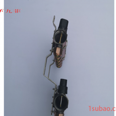 厂家直供 全铜电镀分水器 九菲JF-360 地热地暖分水器 大流量分水器批发