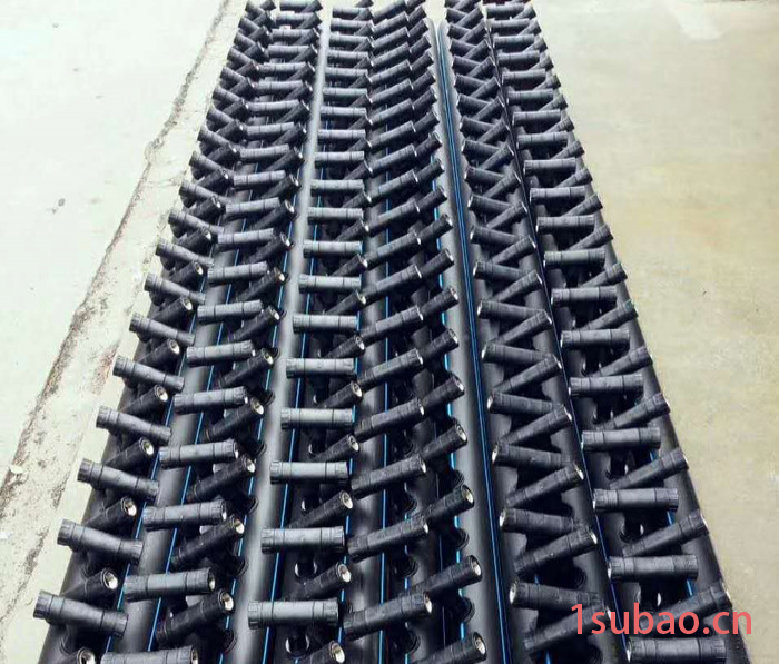 兴泰管材 75PE分水器多孔分水器，带球阀，多造型定制分水器，供应江西，厂直接发货图2